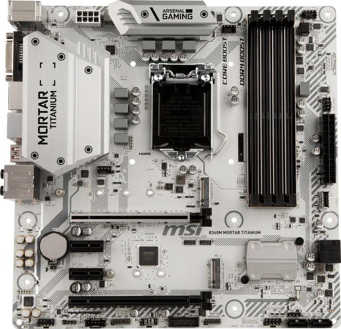 MSI B360M Mortar Titanium (Intel 1151 v2)