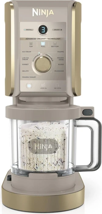 Ninja NC502EUSTGD Creami Deluxe 10in1 Eismaschine stone gold