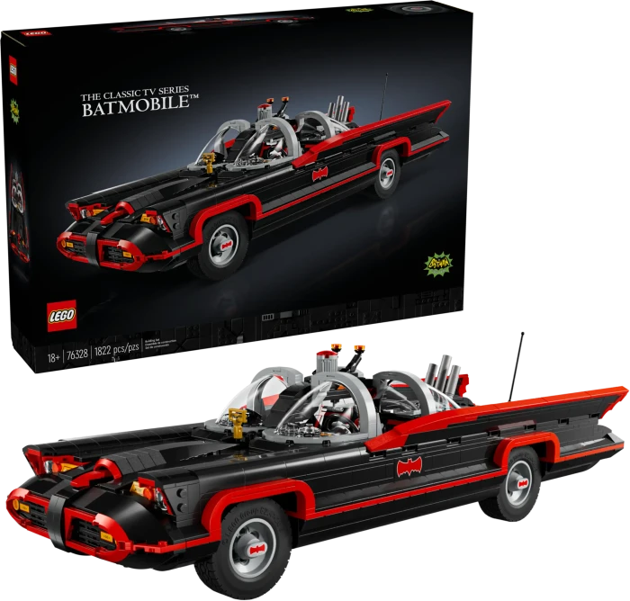 LEGO DC Universe Super Heroes - Batman: Batmobil aus der 60er-Jahre-Fernsehserie