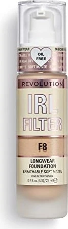 Revolution Beauty IRL Filter Longwear Foundation F8, 23ml