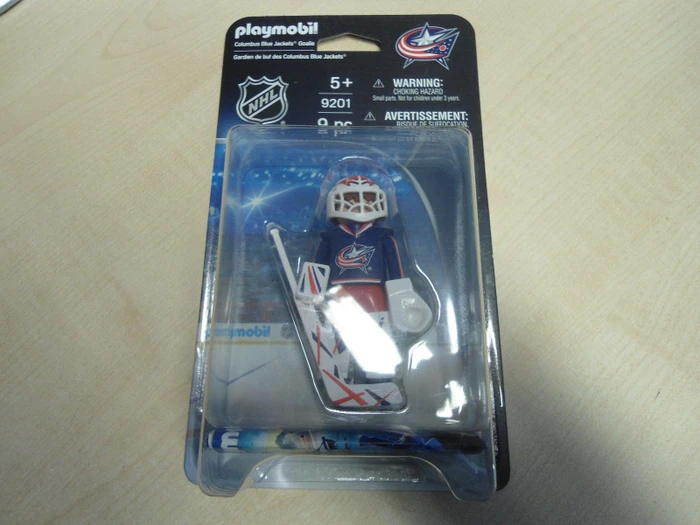 playmobil Sports & Action NHL Columbus Blue Jackets Goalie