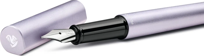 Pelikan Ineo Elements P6 violett, rechte Hand, mittel, Etui