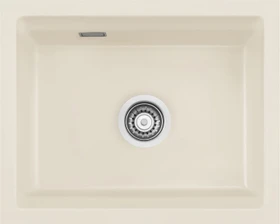 systemceram Kara 50 U Unterbau Becken mittig jasmin