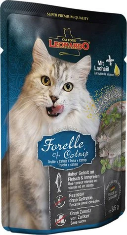 Leonardo Finest Selection, mit Forelle & Minze, 85g