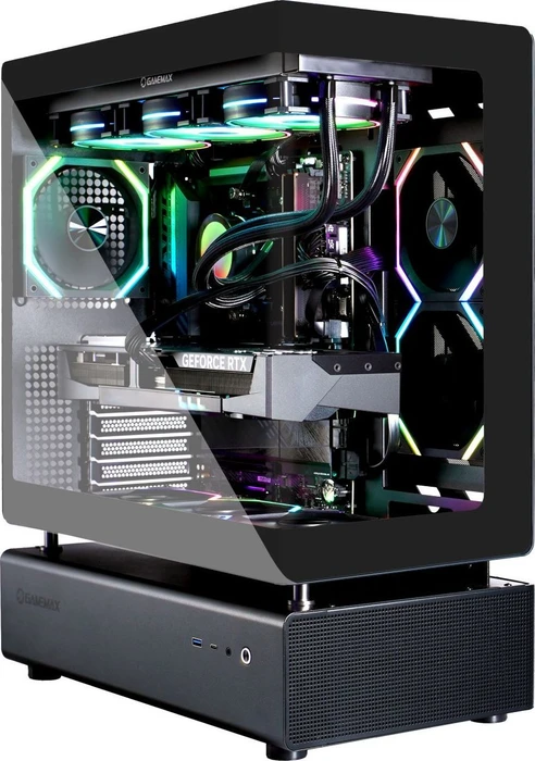 Hyrican Gamemax N80 BK 8049, Ryzen 5 9600X, 32GB RAM, 1TB SSD, GeForce RTX 5060 Ti