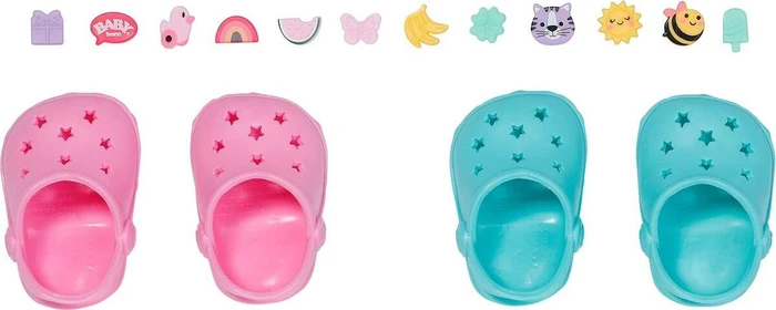 Zapf creation BABY born Mode - Puppenschuhe für bunte Lieblingsoutfits (842010)