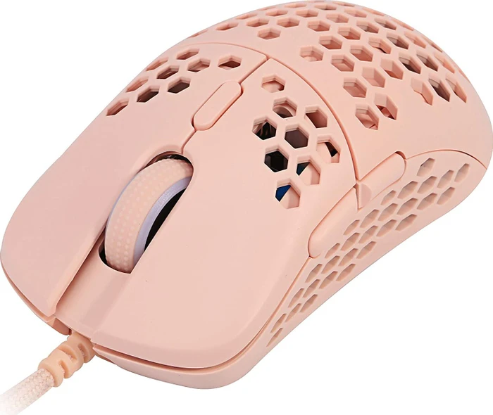 HK Gaming Mira-S Gaming Mouse Rose Quarz rosa, USB
