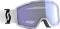 Scott Shield mineral white-black/illuminator blue chrome Vorschaubild