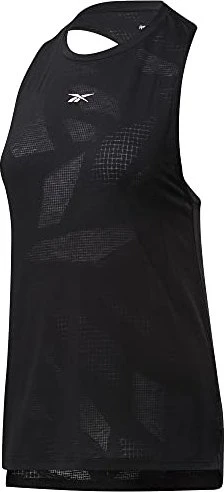 Reebok Burnout Funktionsshirt ärmellos schwarz (Damen)
