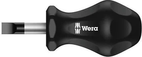 Wera Kraftform Plus Serie 300 336 Stubby Schlitz Schraubendreher, 5.5x25mm