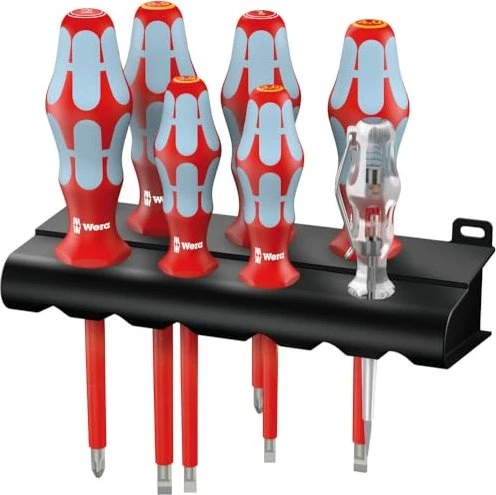 Wera Kraftform Edelstahl VDE 3160 i/7 Schraubendrehersatz, 7-tlg.