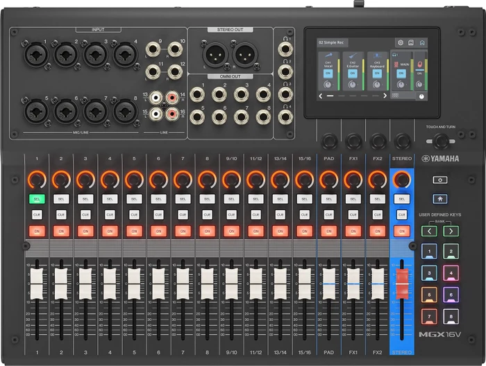 Yamaha MGX16V B schwarz