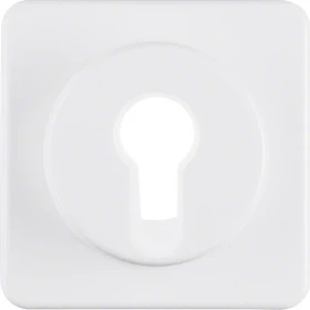Berker Zentralstück für Schlüsselschalter/-taster IP44, polarweiß