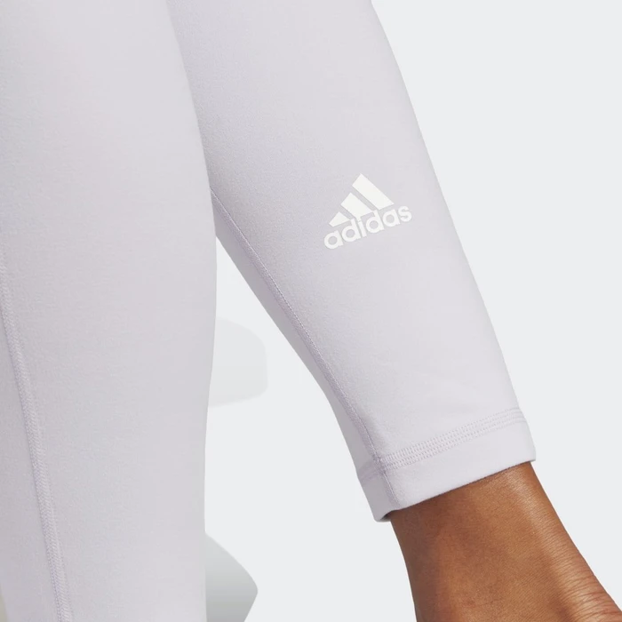 adidas Yoga Essentials High-Waisted Hose lang silver dawn (Damen)