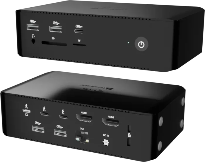 i-tec Thunderbolt 5 Quattro Display Docking Station, Thunderbolt 5 [Buchse]
