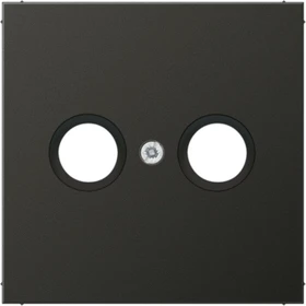 Jung AL 2990 TV AN Abdeckung f. 2-Loch SAT-TV-Dose anthrazit