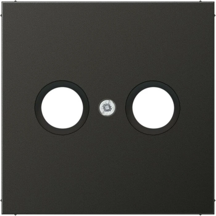 Jung AL 2990 TV AN Abdeckung f. 2-Loch SAT-TV-Dose anthrazit