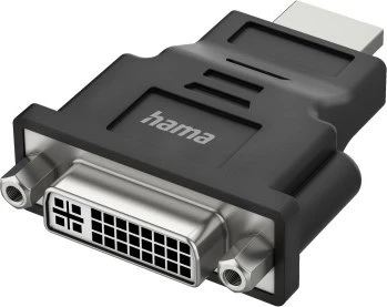 Hama Videoadapter HDMI [Stecker] auf DVI-D [Buchse]