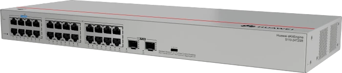 Huawei eKit SME Network eKitEngine S110 Series Rackmount Gigabit Switch, 24x RJ-45, 2x SFP