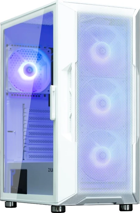 Zalman i3 Neo ARGB, weiß, Glasfenster