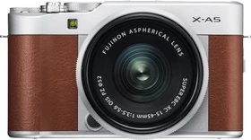 Fujifilm X-A3 braun mit Objektiv Fujinon XC 15-45mm 3.5-5.6 OIS PZ