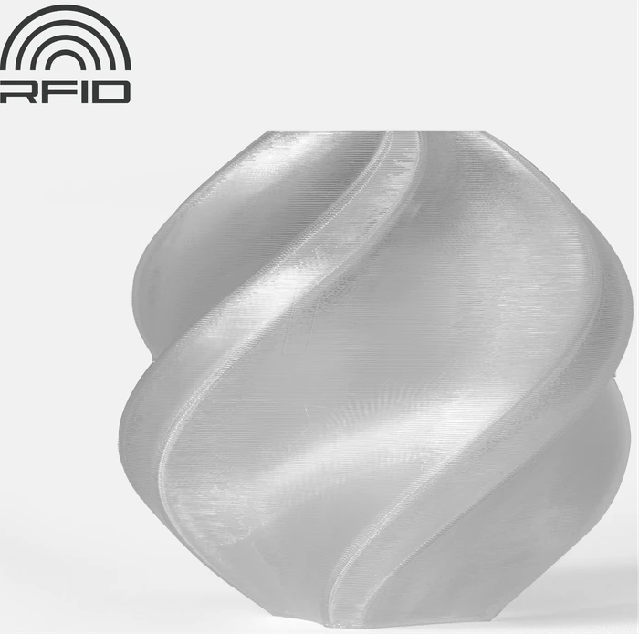 Bambu Lab Refill PETG HF, translucent clear, 1.75mm, 1.00kg