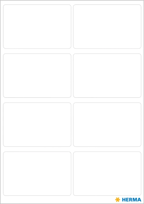 Herma Vielzwecketiketten, 25x40mm, weiß, 10er-Pack (560 Etiketten)