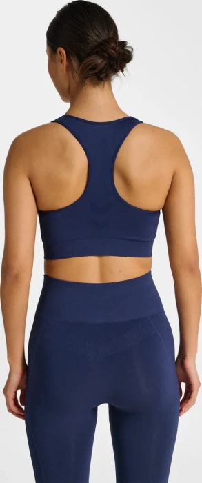 hummel Seamless Sports Top Funktionsshirt ärmellos black iris (Damen)