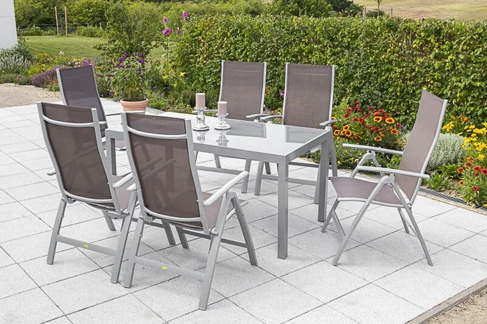 Merxx Carrara Gartenmöbel-Set taupe
