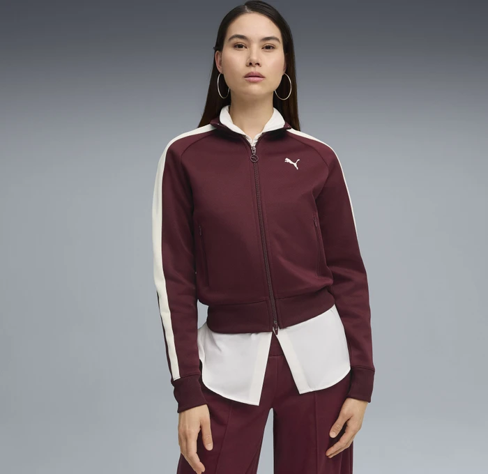 Puma T7 Always On Trainingsjacke ruby shimmer (Damen)