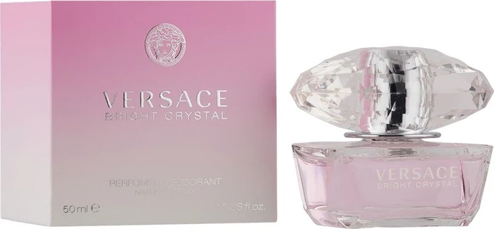 Versace Bright Crystal Deodorant Spray, 50ml