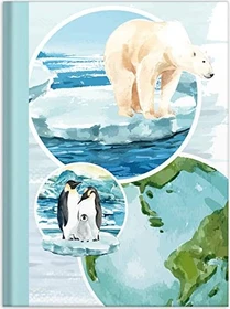 RNK-Verlag Planet Notizbuch, A4, glatt, Hardcover, 96 Blatt