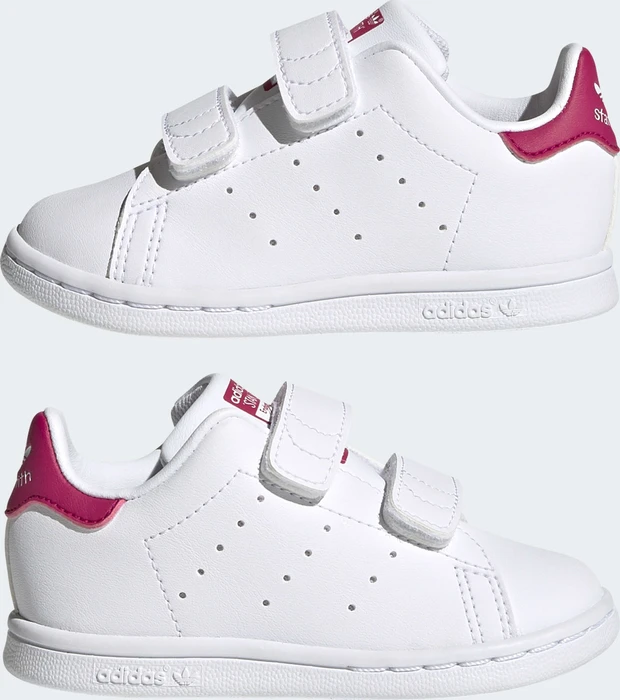 adidas Stan Smith cloud white/bold pink (Junior)