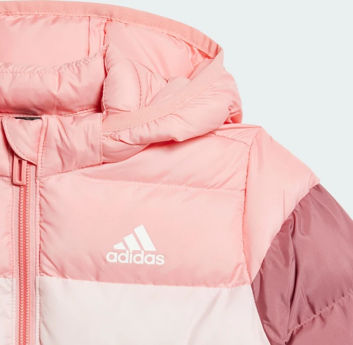 adidas Synthetic Down Funktionsjacke semi pink spark/sandy pink/preloved crimson (Junior)