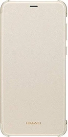 Huawei Flip Cover für P Smart gold