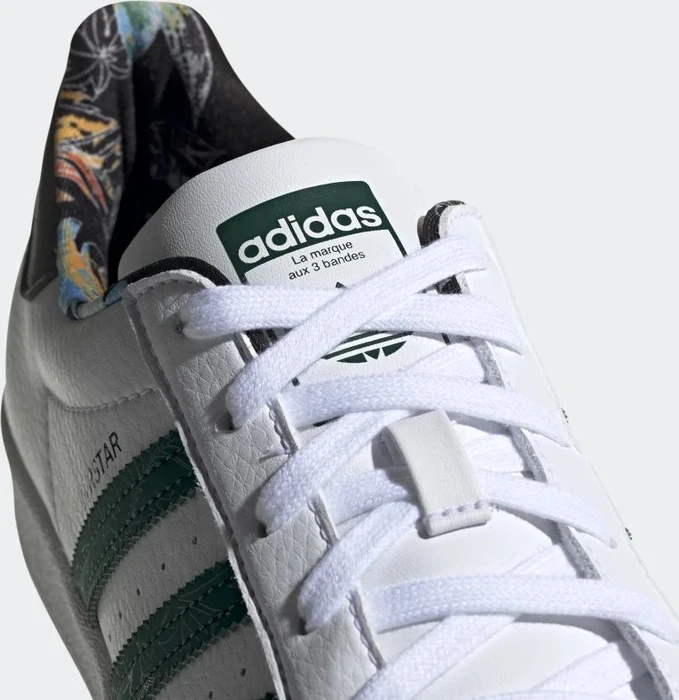 adidas Superstar cloud white/collegiate green/core black (Damen)