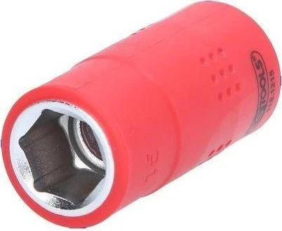 KS Tools Außensechskant Steckschlüssel isoliert 1/2", 15mm