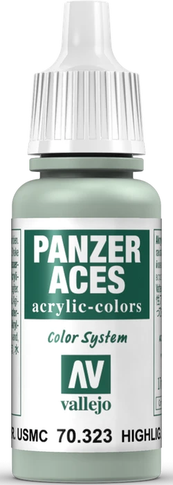 Vallejo Panzer Aces 023 highlight USMC tankcrew, 17ml
