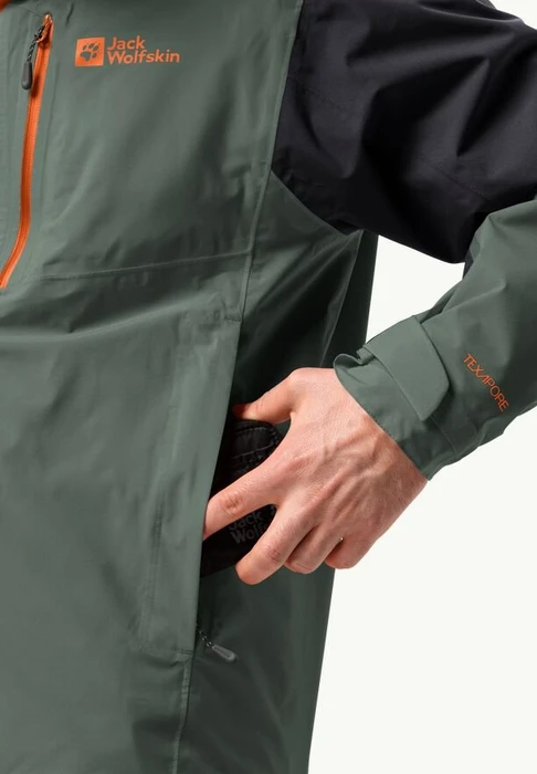 Jack Wolfskin Eagle Peak 2L Funktionsjacke hedge green (Herren)