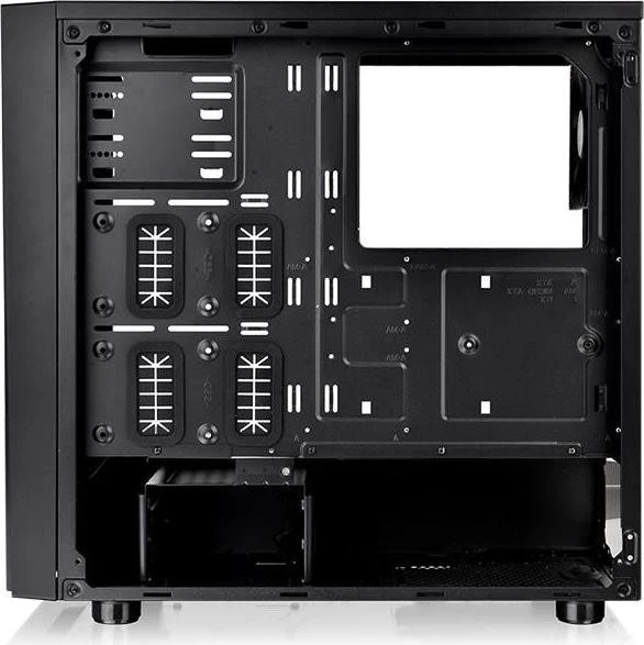 Thermaltake Versa J21 TG, schwarz, Glasfenster