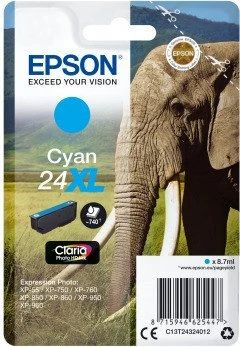 Epson Tinte 24XL cyan