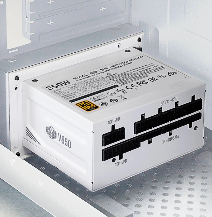 Cooler Master V-Series V850 SFX Gold White Edition 850W, SFX 3.42, UK-Version