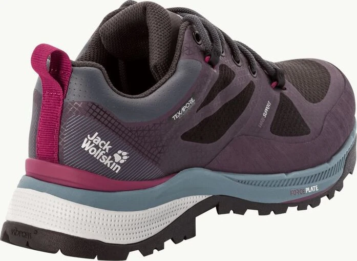 Jack Wolfskin Force Striker Texapore Low violett/grau (Damen)