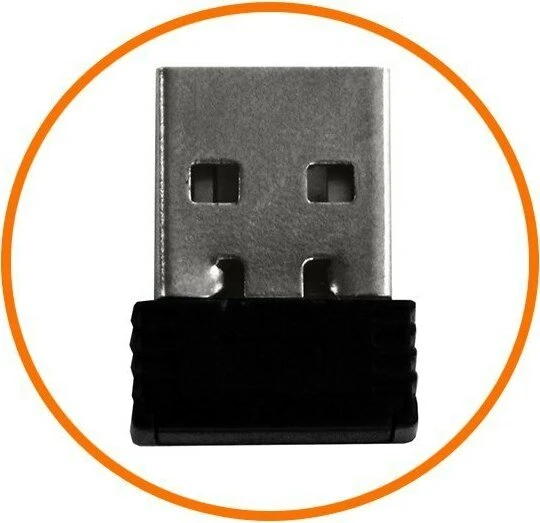 Media-Tech Trico wireless schwarz, USB