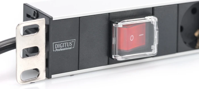 Digitus 19" Steckdosenleiste, 1HE, 7-fach, 230V, 2m