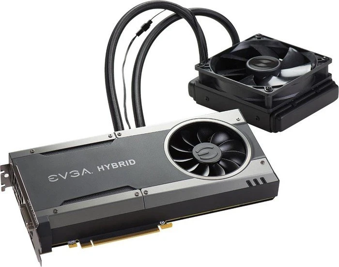 EVGA GeForce GTX 1080 FTW Hybrid Gaming, 8GB GDDR5X, DVI, HDMI, 3x DP