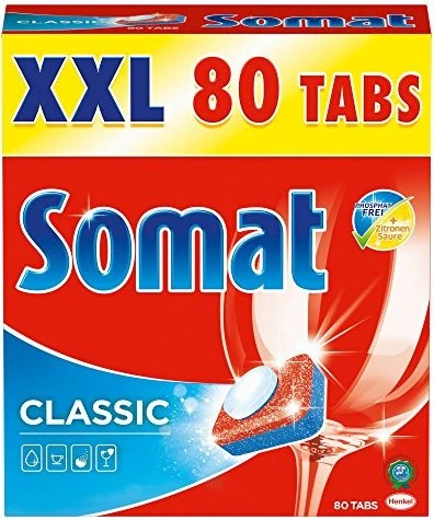 Somat Classic Geschirrspültabs, 80 Stück