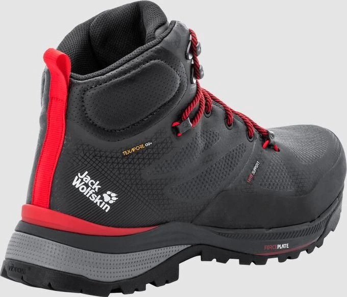 Jack Wolfskin Force Striker Texapore Mid phantom/red (Herren)