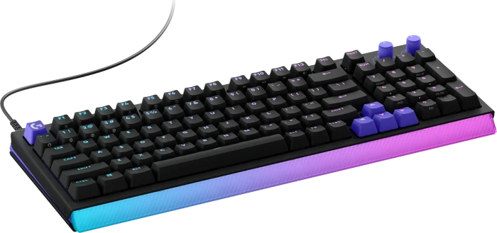 Logitech G512 X 98 TMR, schwarz, Dual-Swap analog/mechanisch, taktil, USB, DE