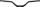 Ergotec 31.8mm/70mm/5° up/12° back Riser Lenker 780mm schwarz (16730001)